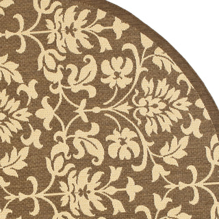 Safavieh Courtyard CY3416 Chocolate/Natural Area Rug 