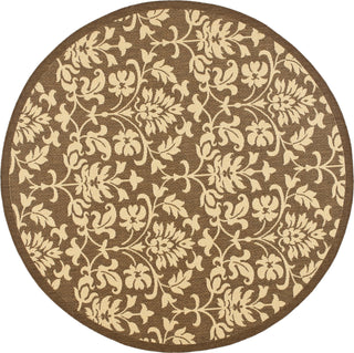 Safavieh Courtyard CY3416 Chocolate/Natural Area Rug 