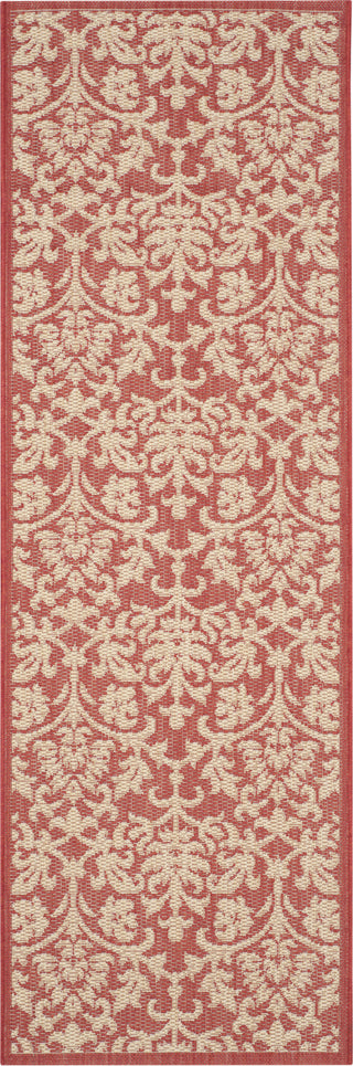 Safavieh Courtyard CY3416 Red/Natural Area Rug 