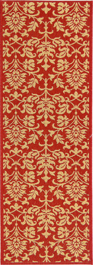 Safavieh Courtyard CY3416 Red/Natural Area Rug 