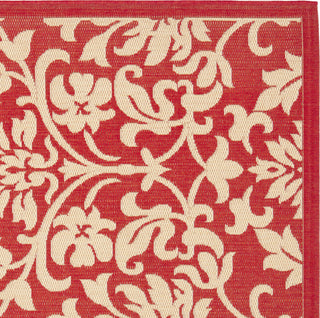 Safavieh Courtyard CY3416 Red/Natural Area Rug 