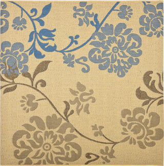 Safavieh Courtyard CY4027B Natural Brown/Blue Area Rug 