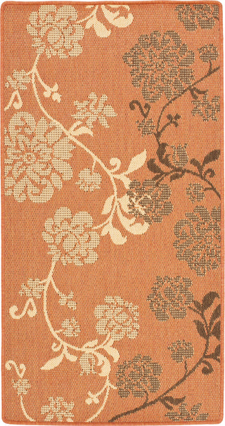 Safavieh Courtyard CY4027C Terra Natural/Brown Area Rug 