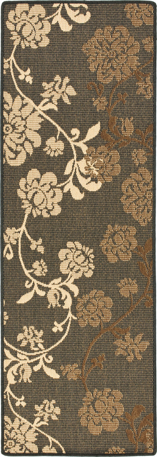 Safavieh Courtyard CY4027D Black Natural/Brown Area Rug 