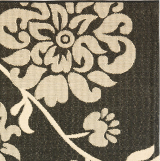 Safavieh Courtyard CY4027D Black Natural/Brown Area Rug 