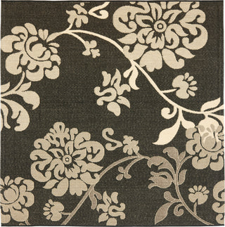 Safavieh Courtyard CY4027D Black Natural/Brown Area Rug 