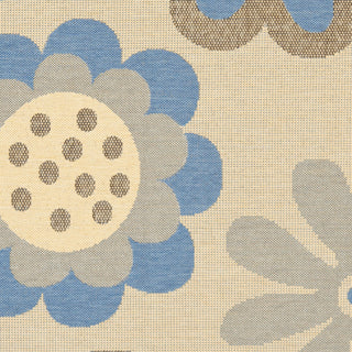 Safavieh Courtyard CY4035B Natural Brown/Blue Area Rug 