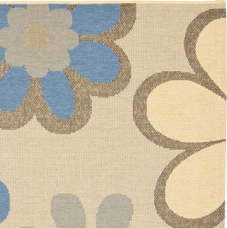 Safavieh Courtyard CY4035B Natural Brown/Blue Area Rug 