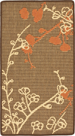 Safavieh Courtyard CY4038C Brown Natural/Terracotta Area Rug 