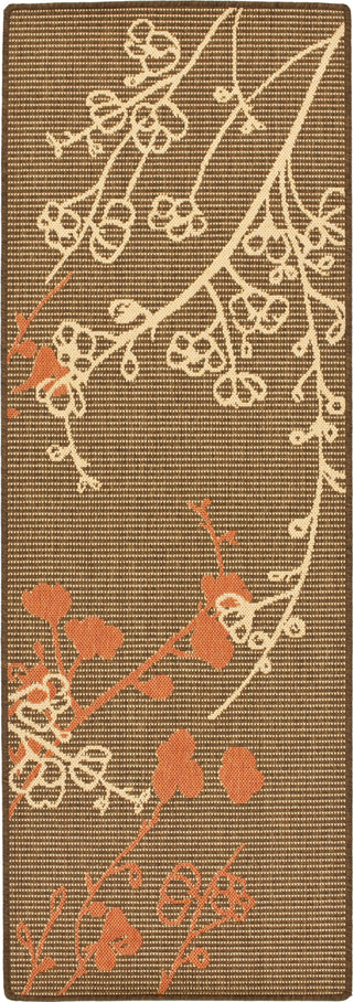 Safavieh Courtyard CY4038C Brown Natural/Terracotta Area Rug 