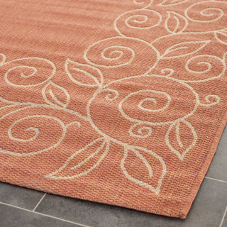 Safavieh Courtyard CY5139A Terracotta/Beige Area Rug 