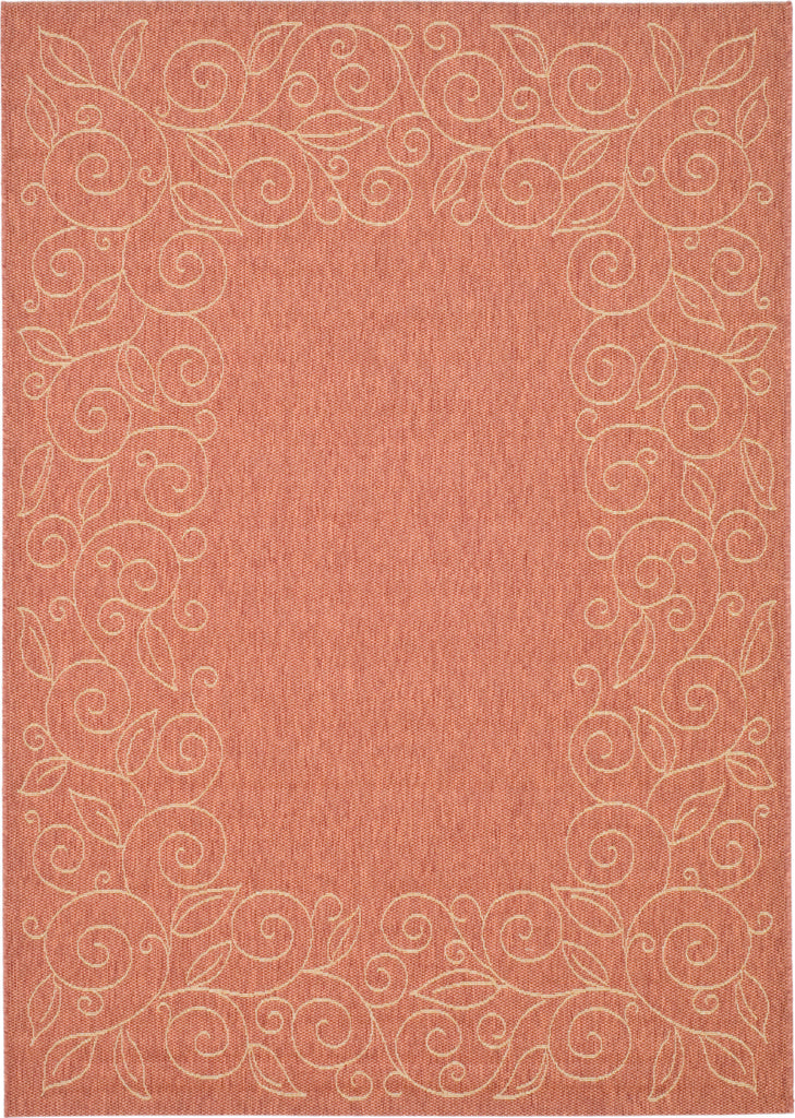 Safavieh Courtyard CY5139A Terracotta/Beige Area Rug main image
