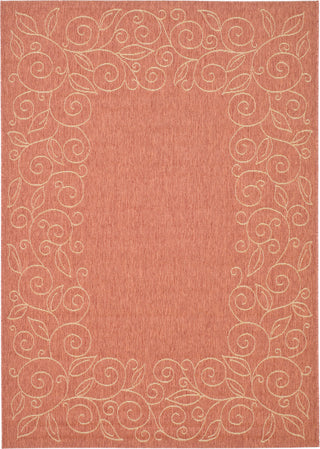 Safavieh Courtyard CY5139A Terracotta/Beige Area Rug main image