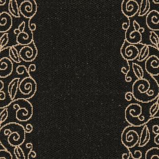 Safavieh Courtyard CY5139D Black/Beige Area Rug 