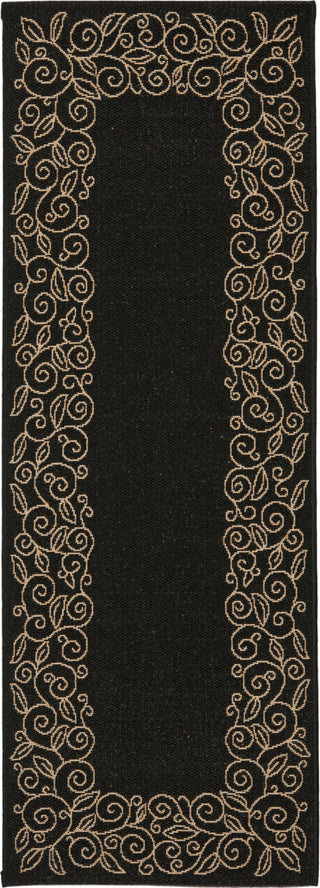 Safavieh Courtyard CY5139D Black/Beige Area Rug 