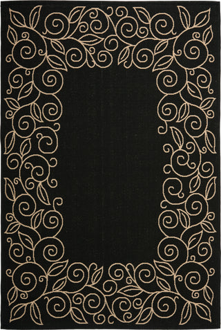 Safavieh Courtyard CY5139D Black/Beige Area Rug 