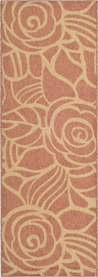 Safavieh Courtyard CY5141A Rust/Sand Area Rug 