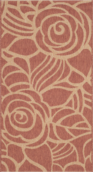 Safavieh Courtyard CY5141A Rust/Sand Area Rug 