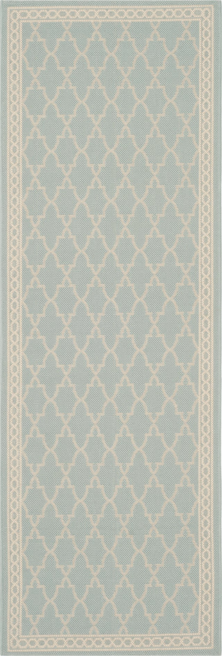 Safavieh Courtyard CY5142 Aqua/Beige Area Rug 