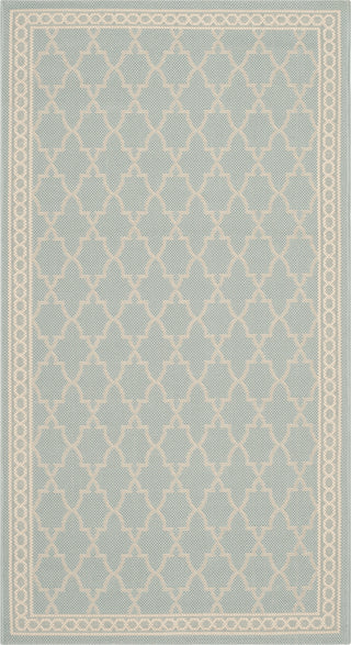 Safavieh Courtyard CY5142 Aqua/Beige Area Rug main image