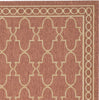Safavieh Courtyard CY5142A Rust/Sand Area Rug 