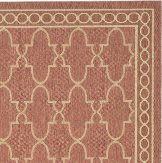 Safavieh Courtyard CY5142A Rust/Sand Area Rug 