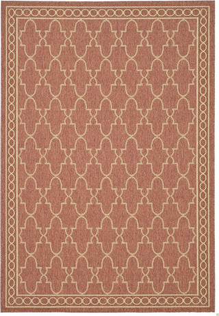 Safavieh Courtyard CY5142A Rust/Sand Area Rug main image