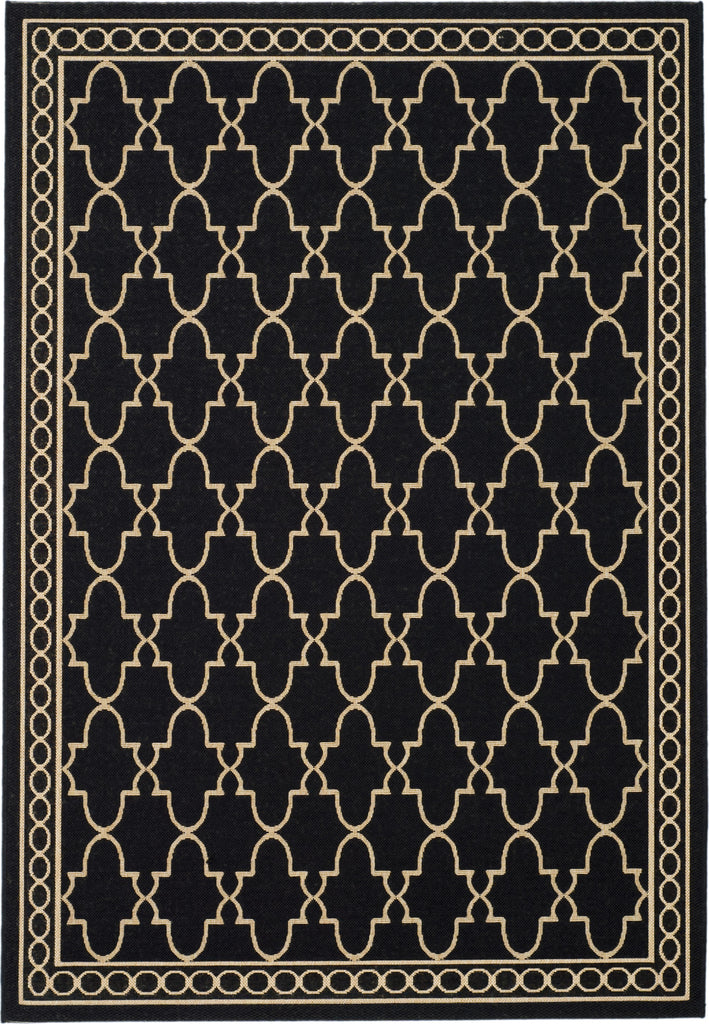 Safavieh Courtyard CY5142D Black/Beige Area Rug main image