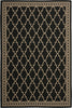 Safavieh Courtyard CY5142D Black/Beige Area Rug 