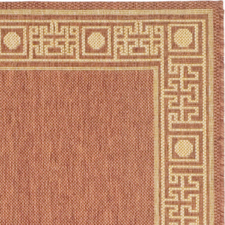 Safavieh Courtyard CY5143A Rust/Sand Area Rug 