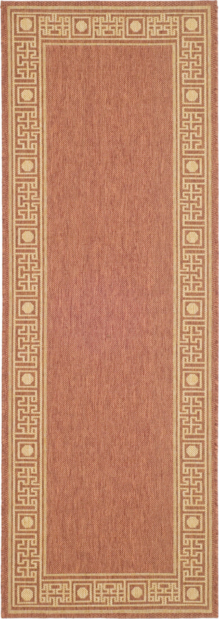 Safavieh Courtyard CY5143A Rust/Sand Area Rug 