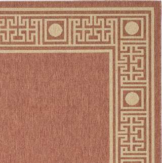 Safavieh Courtyard CY5143A Rust/Sand Area Rug 