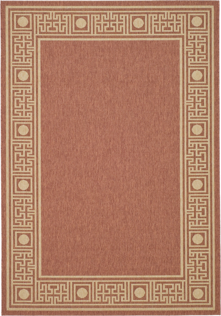 Safavieh Courtyard CY5143A Rust/Sand Area Rug main image