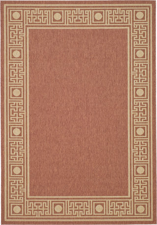 Safavieh Courtyard CY5143A Rust/Sand Area Rug main image