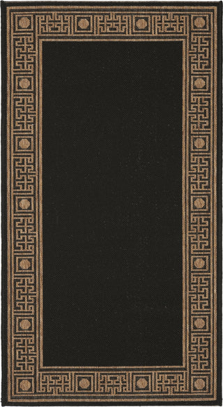 Safavieh Courtyard CY5143G Black/Coffee Area Rug 