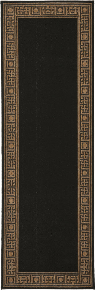 Safavieh Courtyard CY5143G Black/Coffee Area Rug 