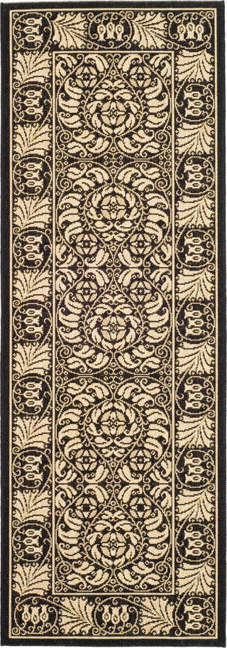 Safavieh Courtyard CY5146D Black/Sand Area Rug 