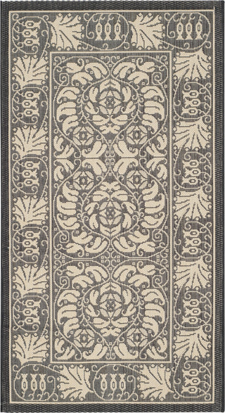 Safavieh Courtyard CY5146D Black/Sand Area Rug 