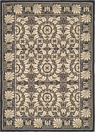 Safavieh Courtyard CY5146D Black/Sand Area Rug main image