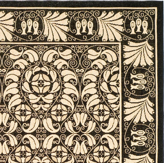 Safavieh Courtyard CY5146D Black/Sand Area Rug 