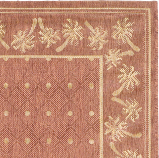 Safavieh Courtyard CY5148A Rust/Sand Area Rug 