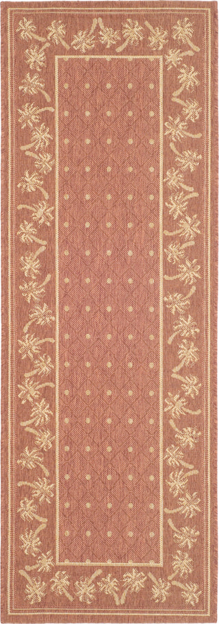 Safavieh Courtyard CY5148A Rust/Sand Area Rug 