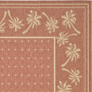 Safavieh Courtyard CY5148A Rust/Sand Area Rug 