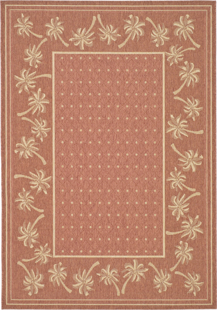 Safavieh Courtyard CY5148A Rust/Sand Area Rug main image