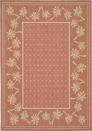 Safavieh Courtyard CY5148A Rust/Sand Area Rug main image