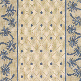 Safavieh Courtyard CY5148F Ivory/Blue Area Rug 