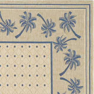 Safavieh Courtyard CY5148F Ivory/Blue Area Rug 