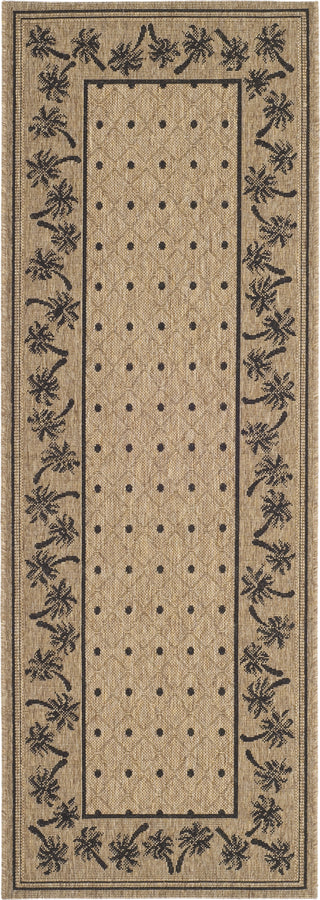 Safavieh Courtyard CY5148H Coffee/Black Area Rug 