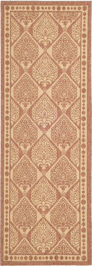 Safavieh Courtyard CY5149A Rust/Sand Area Rug 