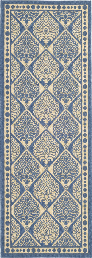 Safavieh Courtyard CY5149C Blue/Ivory Area Rug 